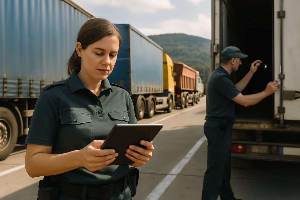 Arbeiten in Abfertigung und Warenkontrolle: Der Berufsalltag