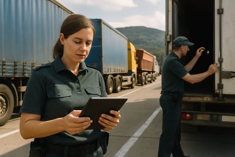 Arbeiten in Abfertigung und Warenkontrolle: Der Berufsalltag